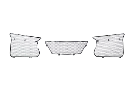 Corvette Z06 Front Grille Protective Screens by Scrape Armor® - Associated Accessories