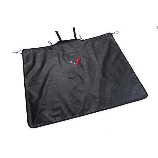Rear Fascia Protector with Crossed Flags Logo