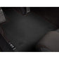 First-Row Carpeted Floor Mats in Jet Black with Torch Red Binding