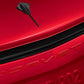 Corvette Script Rear Emblem in Torch Red